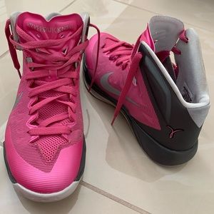 Nike Zoom Hyper Quickness - breast cancer bball 👟
